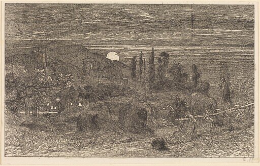 The Rising Moon, or An English Pastoral