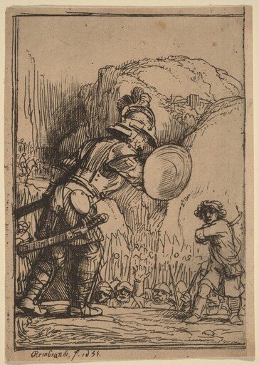 David and Goliath
