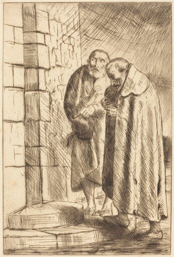 Saint Peter and Saint Paul in the Door of M. Richard (St. Pierre et St. Paul a la porte de M. Richard