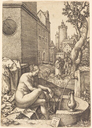 Susanna Surprised by the Two Elders