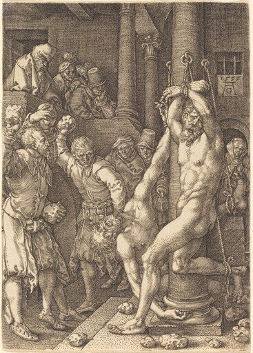 The Two Elders Stoned by the People