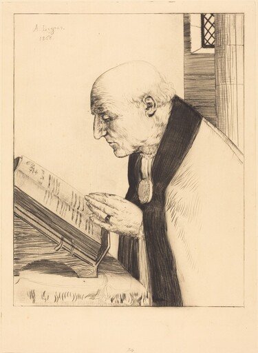 Reading of the Office of the Day (La lecture de l'office)