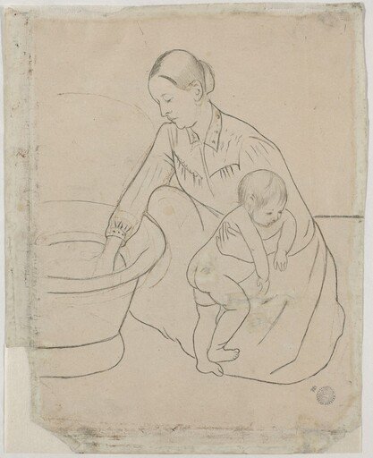 The Bath [verso]
