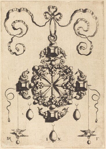Large Pendant in the Form of a Wheel