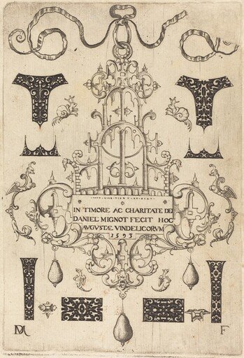 Title Page: Pendant, Surrounded by Eight Small Studs
