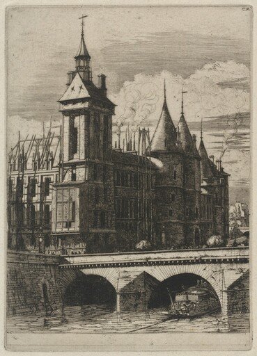 La Tour de l'Horloge, Paris (The Clock Tower, Paris)