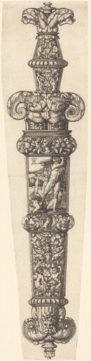 Design for a Dagger Sheath with Cain and Abel