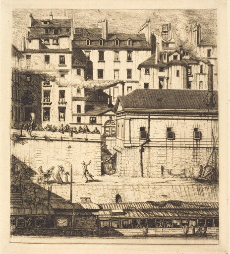 La morgue, Paris (The Mortuary)