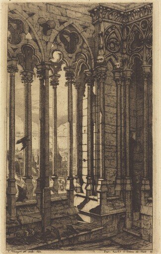 La galerie Notre-Dame, Paris (The Gallery of Notre Dame, Paris)