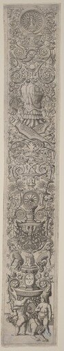 Ornament Panel: Four Children Playing