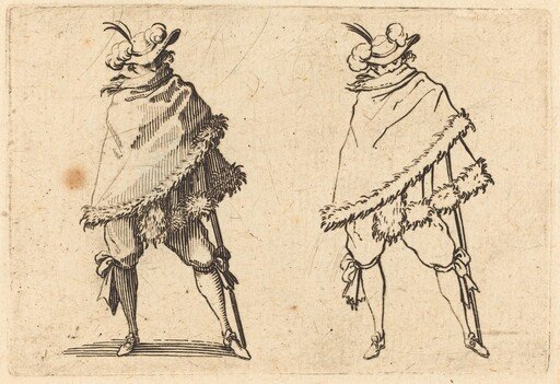 Man Wrapped in His Mantle