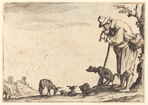 Shepherd Playing Flute