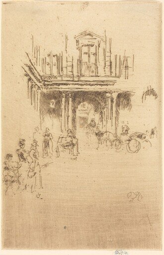 A Corner of the Palais Royal