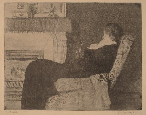 Before the Fireplace (No. 1)