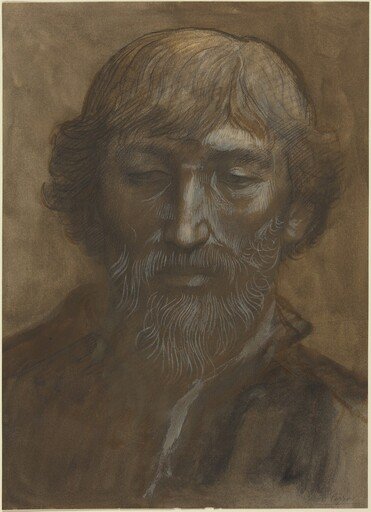 Head of a Man, Full Face