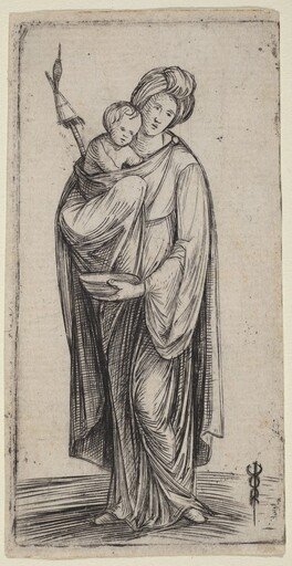 Woman and Child with Distaff