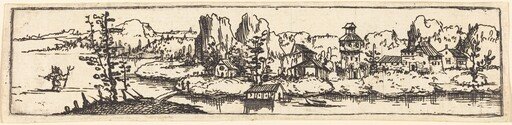 River Landscape with Saint Christopher