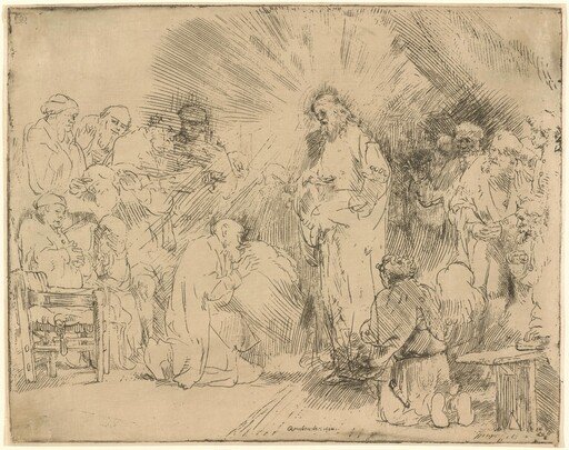 Christ Appearing to the Apostles