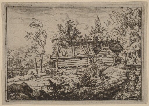 Pilgrim with a Dog