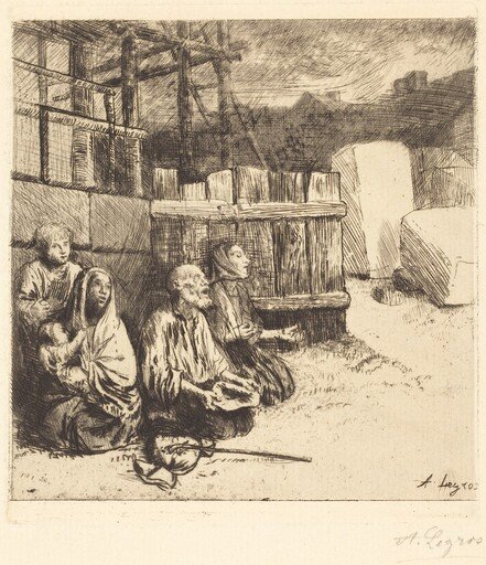 English Beggars (Les mendiants anglais)