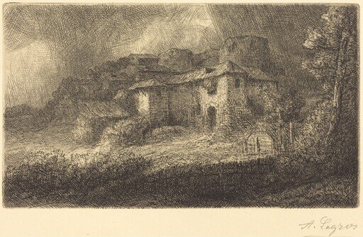 Ruins of a Chateau (Les ruines du chateau)