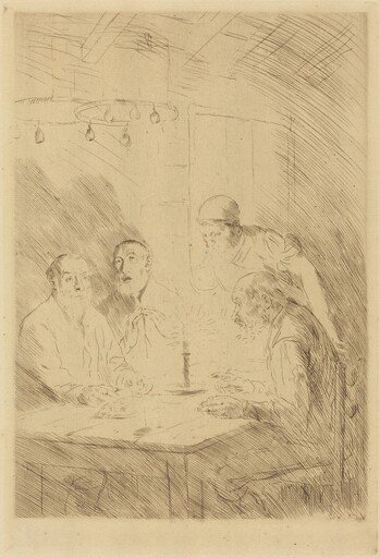 Supper of the Poor (Le souper chez misere)