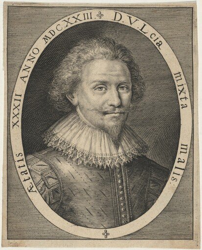 Man With Ruffled Collar