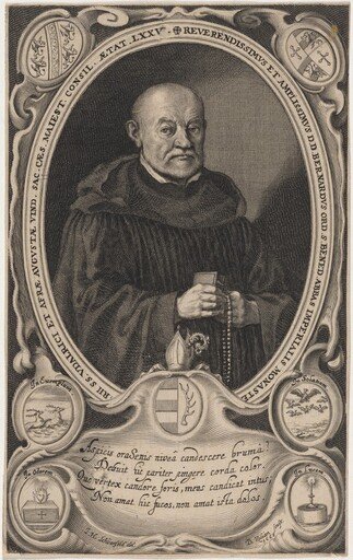Bernhard, Abbot of the Monastery of Saint Udalric and Afra in Augsburg