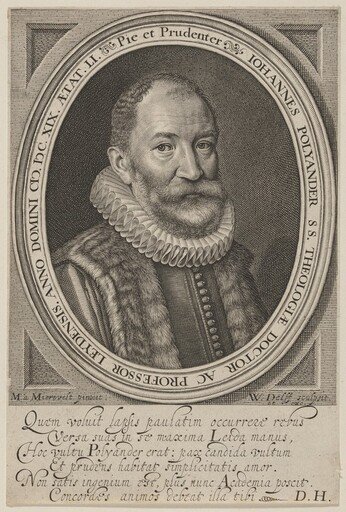 Johannes Polyander, Doctor of Divinity and Teacher
