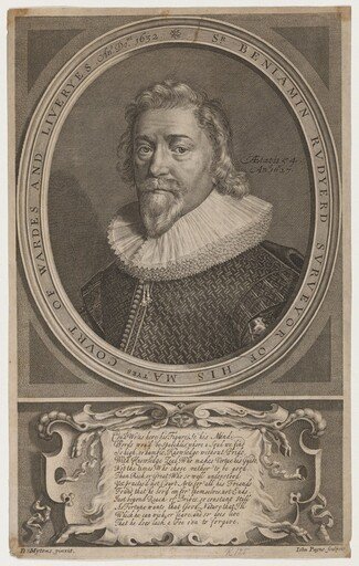 Sir Benjamin Rudyerd, Politician and Poet