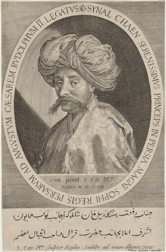 Synal Chaen, Persian Ambassador to Court of Rudolph II