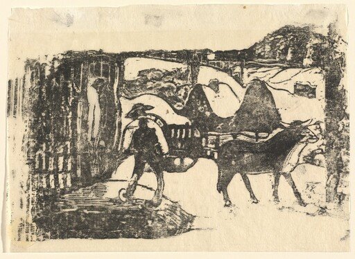 The Ox Cart (Le char a boeufs)