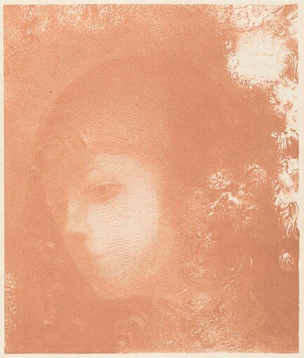 Tete d'Enfant avec Fleurs (Head of a Child with Flowers)