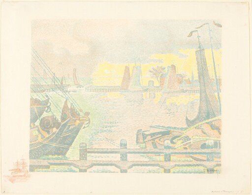 Boats at Flushing (Bateaux à Flessingue)