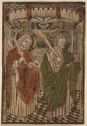 Saint Matthias and Saint Jude with Articles from the Credo
