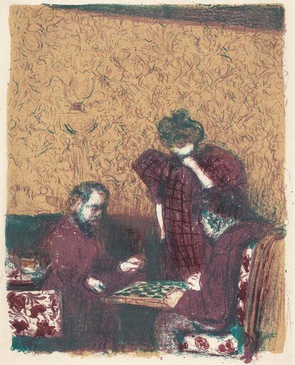 Game of Checkers (La partie de dames)