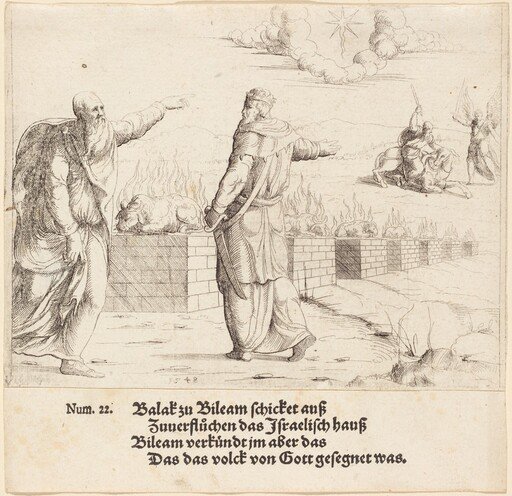 Balak's Sacrifice, and Balaam's Prophecy