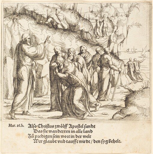 Christ Charges the Apostles of their Mission