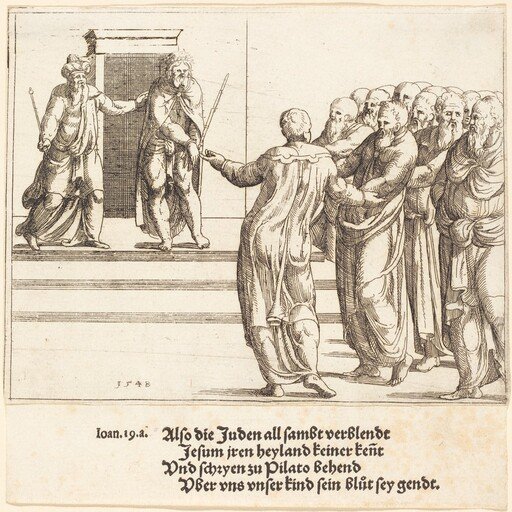 Ecce Homo, and the Jews Deny Christ