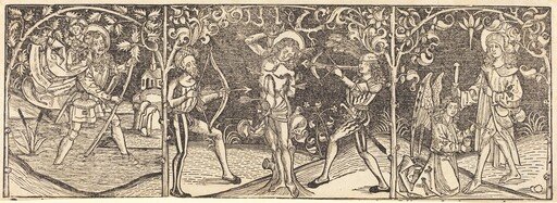 Saints Christopher, Sebastian, and Roche