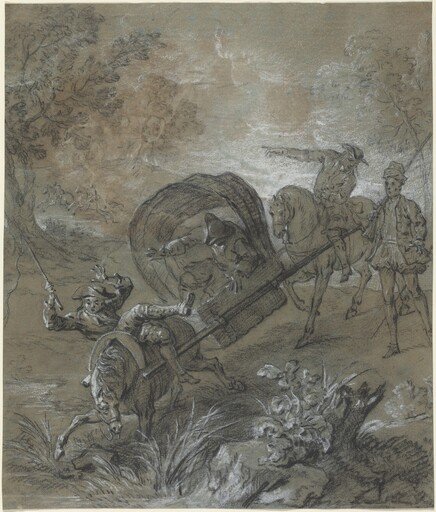 La Rancune en brancard, abattu dans le bourbier