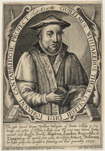 William Whitaker, Master of Saint John's College, Cambridge