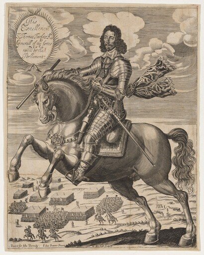 Sir Thomas Fairfax, General of the Forces Raised by Parliament