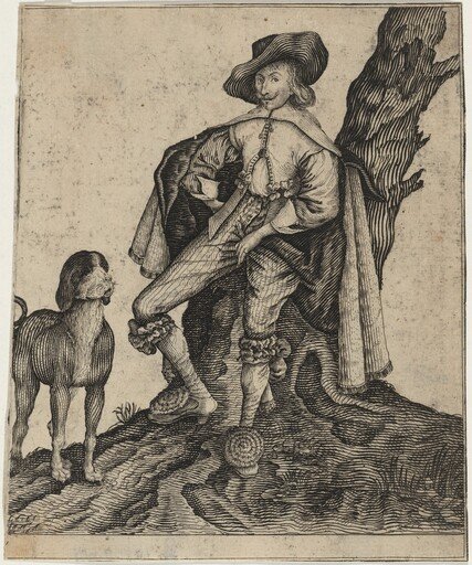 Man With a Dog