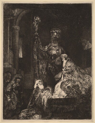 The Presentation in the Temple in the Dark Manner