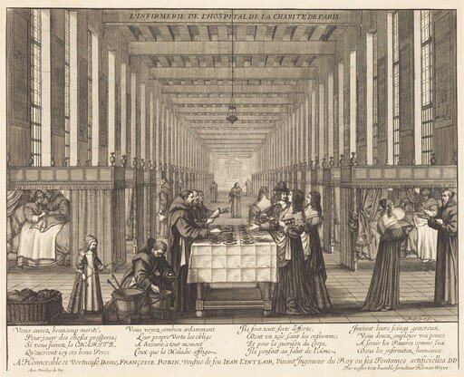 L'Infirmerie de l'hospital de la Charite de Paris