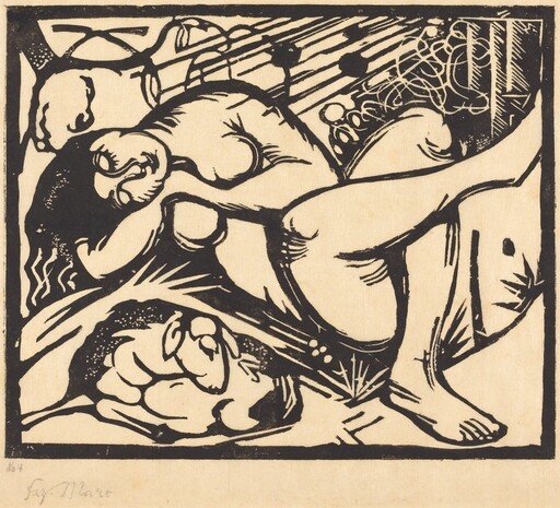 Sleeping Shepherdess (Schlafende Hirtin)