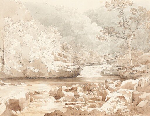 Bridge Near Waters-Meet, Lynton, North Devon