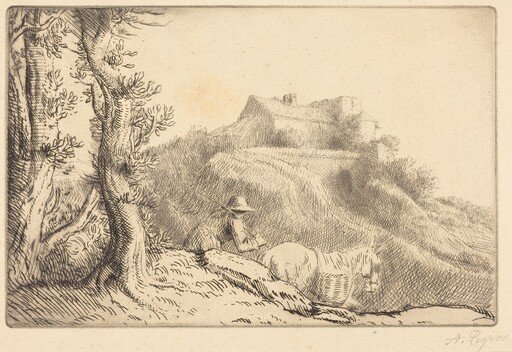 Farm on a Hill (La ferme sur la colline)