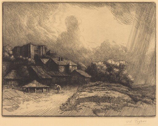 Farm at the Monastery (La ferme de l'abbaye)